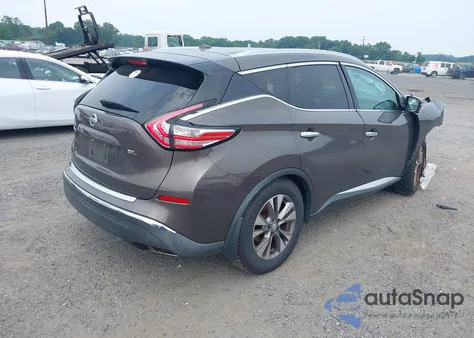 2015 Nissan Murano Sl from USA, damaged, VIN 5N1AZ2MG5FN204684